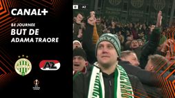 34' But de Adama Traoré, Ferencvaros Budapest