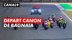 Le départ de la course sprint à Brno