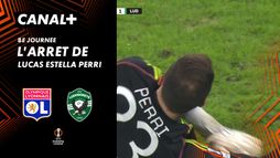 L'arrêt de Lucas Estella Perri contre Ludogorets Razgrad (92')