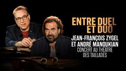 Entre duel et duo : André Manoukian et Jean-François Zygel - Concert au Théâtre des Taillades
