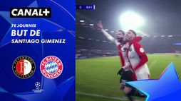 Le but de Santiago Giménez contre Bayern Munich (54')