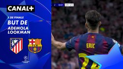 Le but de Ademola Lookman contre Barcelone (31')