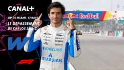 Le dépassement de Carlos Sainz au Grand Prix de Miami - Sprint- 1e tour - 0e tour