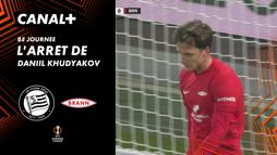 L'arrêt de Daniil Khudyakov contre Brann (20')