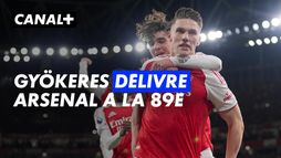 Fraîchement entré en jeu, Viktor Gyokeres offre un but importantissime aux Gunners