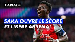 L'ouverture du score de Bukayo Saka contre l'Atlético - Ligue des Champions 2025-2026