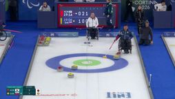 Curling fauteuil - Korea - Slovakia , par équipes mixtes
