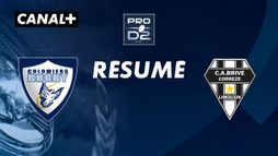 Le résumé de Colomiers / Brive