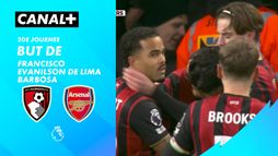 Le but de Francisco Evanilson de Lima Barbosa contre Arsenal (10')