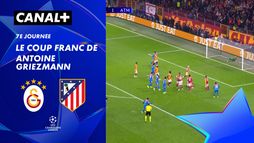 Le coup franc de Antoine Griezmann contre Galatasaray (85')