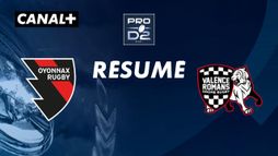 Le résumé de Oyonnax / Valence