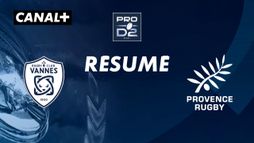 Le résumé de Vannes / Provence Rugby