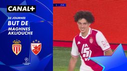 Le but de Maghnes Akliouche contre Etoile rouge de Belgrade (96')
