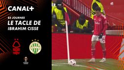 Le tacle de Ibrahim Cissé contre Nottingham (30')