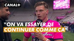Léo Barré revient sur la victoire de Paris face à Clermont, la fin de saison, et son avenir en Bleu