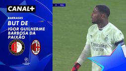 3' But de Igor Guilherme Barbosa da Paixão, Feyenoord