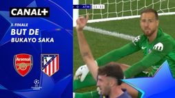 Le but de Bukayo Saka contre Atlético (44')