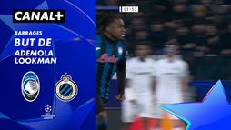 Le but de Ademola Lookman contre Bruges (46')