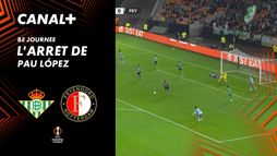 L'arrêt de Pau López contre Feyenoord (26')