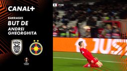 Le but de Andrei Gheorghita contre PAOK Salonique (50')