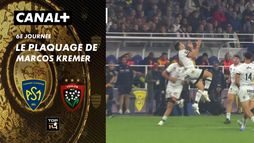 Le plaquage offensif de Bautista Delguy contre Toulon