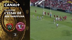 L'essai de Ben Tameifuna contre Toulon