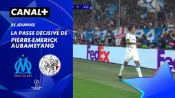 Le passe décisive de Pierre-Emerick Aubameyang contre Ajax (26')