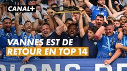 Vannes évoluera à nouveau en TOP 14 la saison prochaine après sa victoire face à Provence Rugby