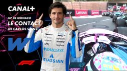  Le contact de Carlos Sainz au Grand Prix de Monaco- 72e tour - 0e tour