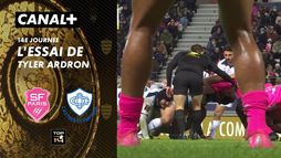 L'essai de Tyler Ardron contre Paris