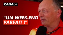 La réaction de Frédéric Vasseur, après le doublé Ferrari aux États-Unis
