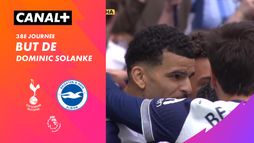 Le but de Dominic Solanke contre Brighton (17')