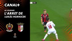 L'arrêt de Lukás Hornícek contre Nice (53')
