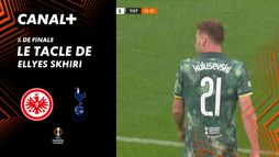 Le tacle de Ellyes Skhiri contre Tottenham (60')