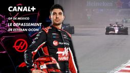 Le dépassement de Esteban Ocon au Grand Prix de Mexico