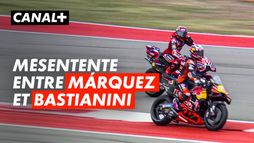 Incompréhension entre Marc Márquez et Enea Bastianini en Q2