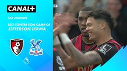 Le but CSC de Jefferson Lerma contre Crystal Palace (10')