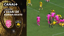 L'essai de Romain Briatte contre La Rochelle