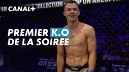 Le premier K.O de la soirée, signé Daniel Kolasinski - ARES 32