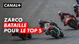 Zarco en bataille pour le top 5 en course sprint