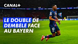 Le doublé d'Ousmane Dembélé face au Bayern Munich
