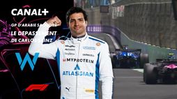 Le dépassement de Carlos Sainz au Saudi Arabian Grand Prix 2025 - 9e tour