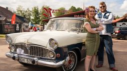 Suède : rock'n'roll et voitures américaines