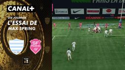 L'essai de Max Spring contre Paris