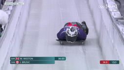 Skeleton. 1re manche messieurs