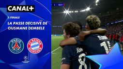 Le passe décisive de Ousmane Dembélé contre Bayern Munich (33')
