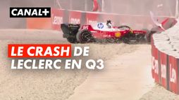 F1 : Charles Leclerc dans le mur lors des qualifications du Grand Prix de Barcelone