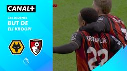 Le but de Eli Kroupi contre Wolverhampton (33')
