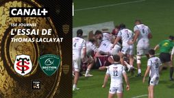 L'essai de Thomas Laclayat contre Toulouse