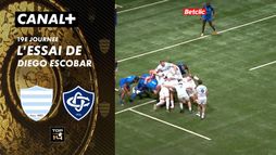 L'essai de Diego Escobar contre Castres